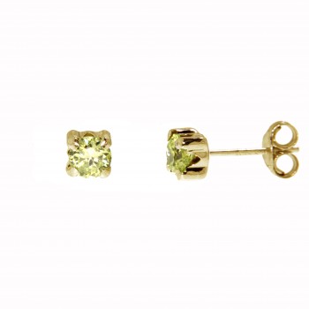 Boucle d'oreille en or 10kt. 08-4BO